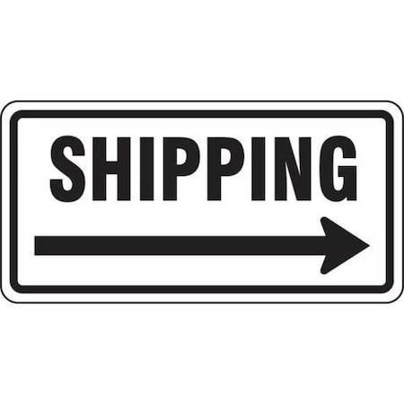 Accuform FACILITY TRAFFIC SIGN SHIPPING, FRR258HP FRR258HP